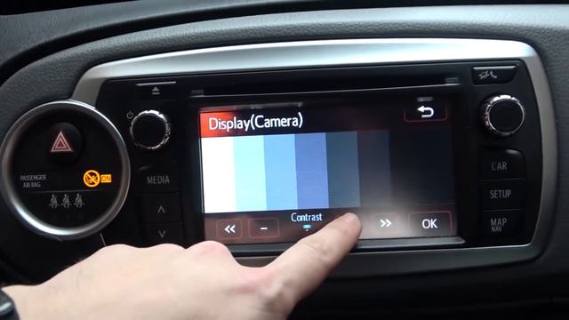 How to Change Camera Brightness and Contrast in Toyota Yaris III (2011 -2020) - Manage Camera смотреть онлайн