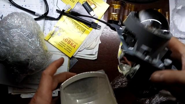 Приехали заказанные с Владика БИ-ЛЕД линзы КОИТО смотреть онлайн