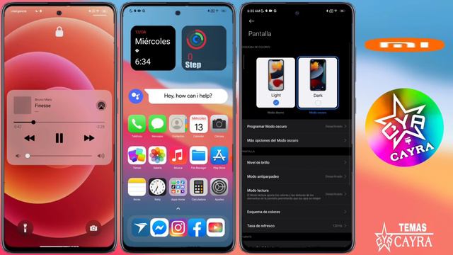 iOS14S v13 Theme iPhone miui 13_12 Xiaomi poco redmi | CAYRA Temas смотреть онлайн