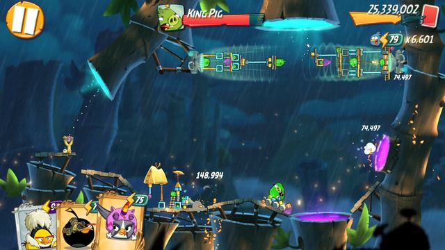 Angry Birds 2 - Boss Battle (King Pig) смотреть онлайн