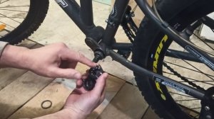 pas sensor installation on the bike установка pas датчика на велосипед