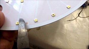 Самый быстрый ремонт светодиодных светильников, проверка и выявление негодных светодиодов