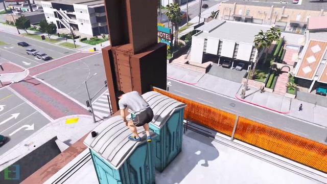 GTA 5 Parkour Ragdolls & Fails Episode 07 (Euphoria Physics Showcase) смотреть онлайн