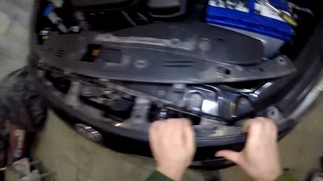 Как снять передний бампер Kia Optima 2010-2015 год смотреть онлайн