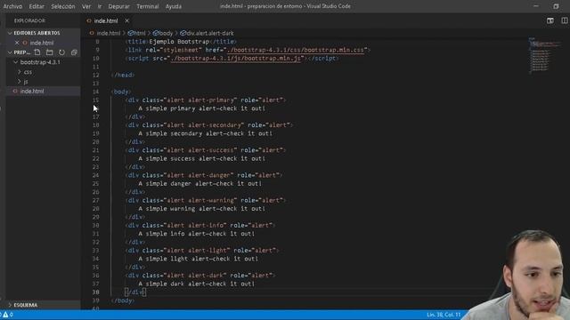Bootstrap 4 - Proyecto base смотреть онлайн