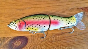 Копия - Megabass I-SLIDE 135B (ДЕШЕВЫЙ) - свимбейт на крупную щуку с Алиэкспресс #lure