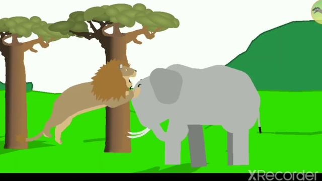 Elephant vs Lions смотреть онлайн