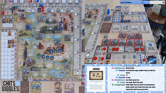 For Chits & Giggles We Play Great Western Trail (Solo) смотреть онлайн