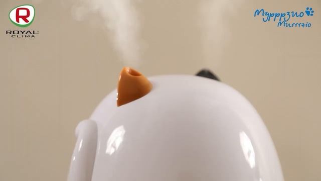 Ультразвуковой увлажнитель воздуха серии ROYAL Clima MURRRZIO | Детский увлажнитель Мурррзио смотреть онлайн