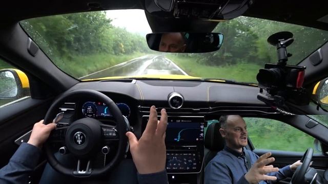 first-ever Maserati Grecale Trofeo V6 driving REVIEW all-new mid-size Maserati SUV смотреть онлайн