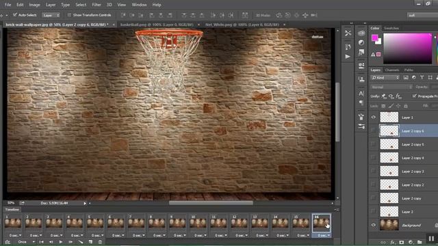 G 4 Graphics How to make basketball GIF animation in photoshop [G 4 Graphics] смотреть онлайн