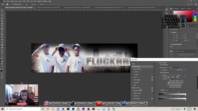 Photoshop Tutorial: How To Make A FIRE IRL YouTube Banner! | In-Depth IRL YouTube Banner Tutorial! смотреть онлайн