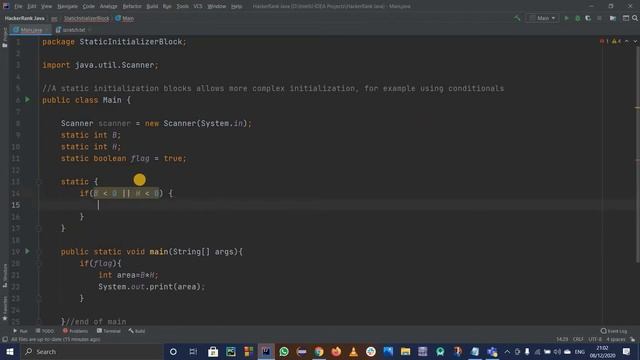 JAVA STATIC INITIALIZER BLOCK | HACKERRNAK SOLUTION | JAVA INTRODUCTION смотреть онлайн