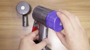 Dyson V6 vacuum cleaner attachment Motor rear cover host replace filter-gray