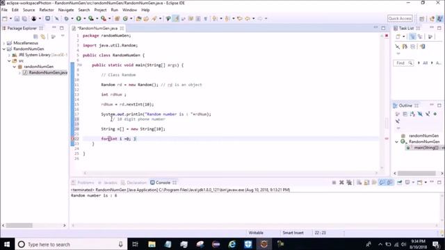 Random Number in java, Generate a 10 digit phone number using the Random Number. смотреть онлайн