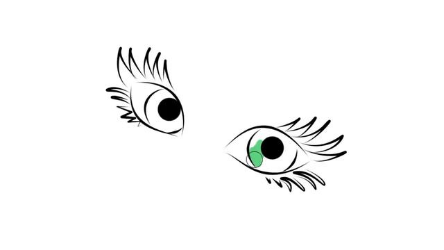 КАК НАРИСОВАТЬ КУКОЛЬНЫЕ ГЛАЗКИ / how to draw doll eyes смотреть онлайн