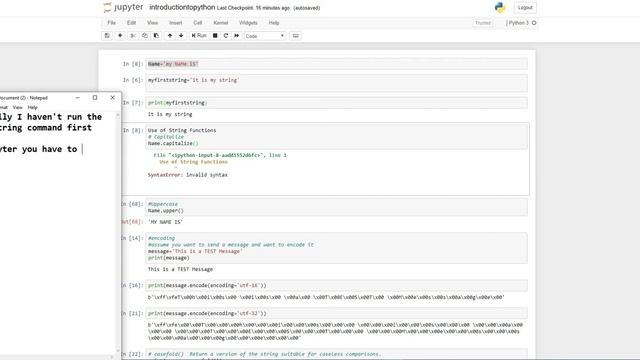 How to use Jupyter notebook for python or data science or Artificial Intelligence смотреть онлайн