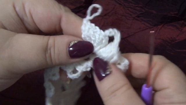 Как связать воротничок крючком. мк. смотреть онлайн