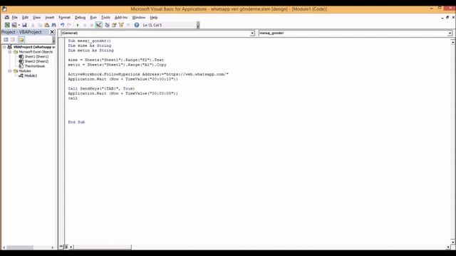 EXCELDEN WHATSAPPA VERİ GÖNDER | Excel İle Whatsapp Mesajı Yolla | Otomatik Mesaj Yollama Programı смотреть онлайн