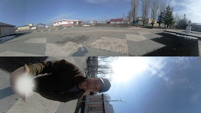 Центральная часть Башмаково. Памятник Ленину. смотреть онлайн