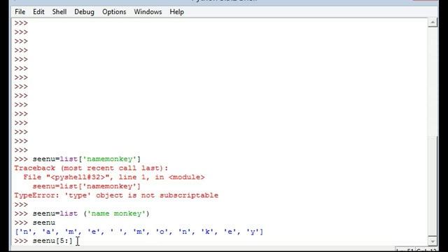 Python Tutorial in Tamil 13 Slicing Lists смотреть онлайн