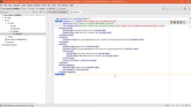 IntelliJ IDEA: Creando proyecto Spring con Maven desde cero смотреть онлайн