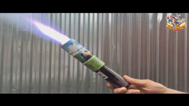 Факел пиротехнический (фальшфейер, фаер) синего огня ФПЧС смотреть онлайн