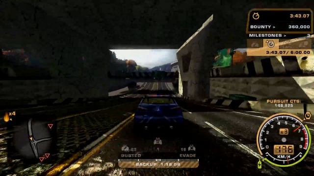 NFS Most Wanted | Pursuits With Mitsubishi Lancer Evolution X MR | Gameplay смотреть онлайн