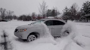 Lexus rx350 snow fun!!!