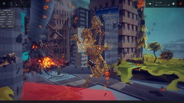 Besiege star destroyer tower destruction with back flipping unicorn смотреть онлайн