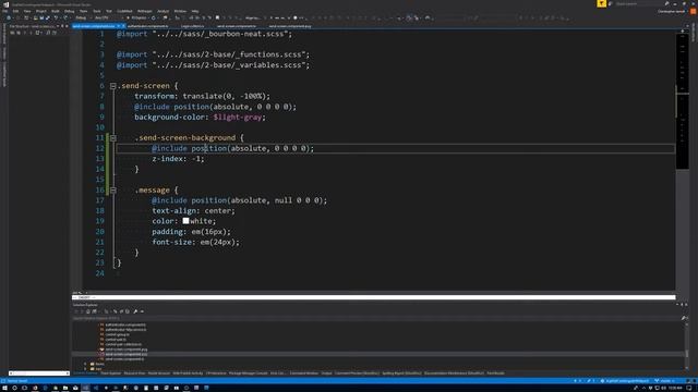 Finishing the Send Screen #27 - Asp.Net Core, Angular and Webpack смотреть онлайн