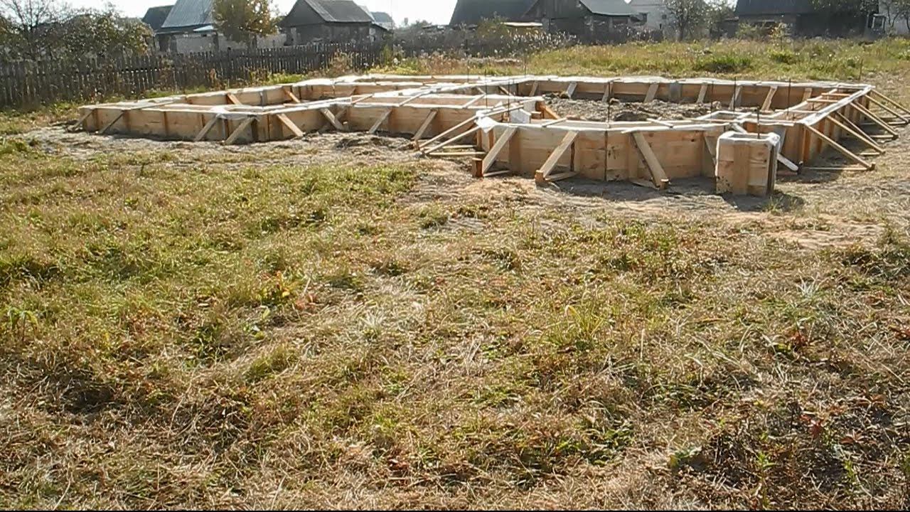 Мелкозаглубленный ленточный фундамент ч.10 смотреть онлайн