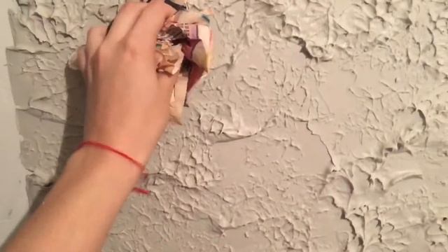 /Декор стен обычной шпаклёвкой/ смотреть онлайн