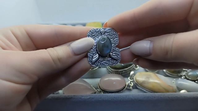 Новое поступление 26.12.202 Индия посеребрение натуральные камни #натуральныекамни #украшения смотреть онлайн