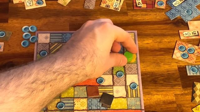 How to Play Patchwork Board Game (An Uwe Rosenberg Game) смотреть онлайн