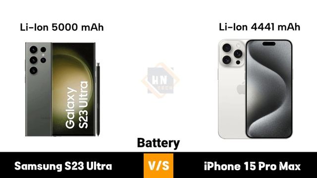Samsung S23 Ultra vs iPhone 15 Pro Max | Hn Tech смотреть онлайн