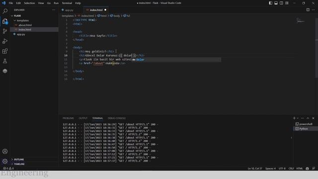 PYTHON FLASK İLE WEB SİTESİ OLUŞTUR ! смотреть онлайн