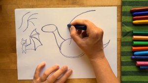 Урок рисования - как нарисовать дракона