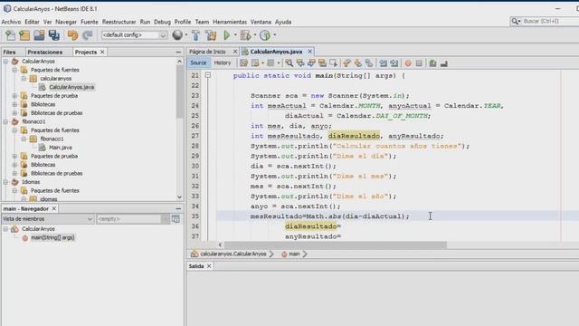 Taller de Java: Calcular edad a partir de una fecha смотреть онлайн