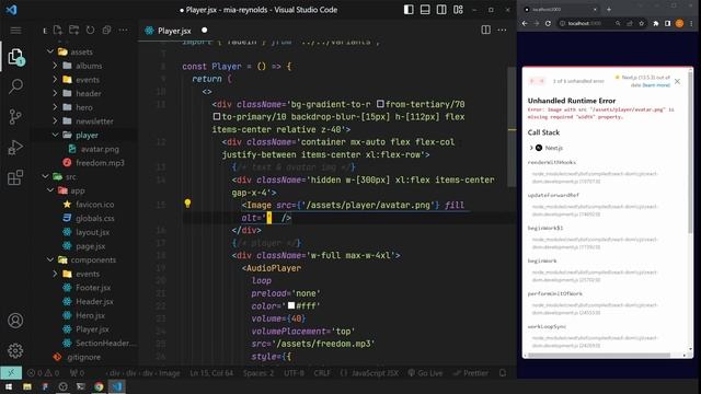 Build A Music Website Using Next JS, Tailwind CSS And Framer Motion смотреть онлайн