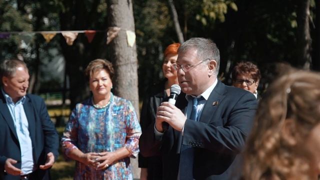 Открытие сквера на Шипиловской смотреть онлайн