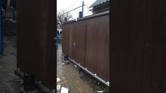 Откатные (сдвижные) ворота Дорхан смотреть онлайн