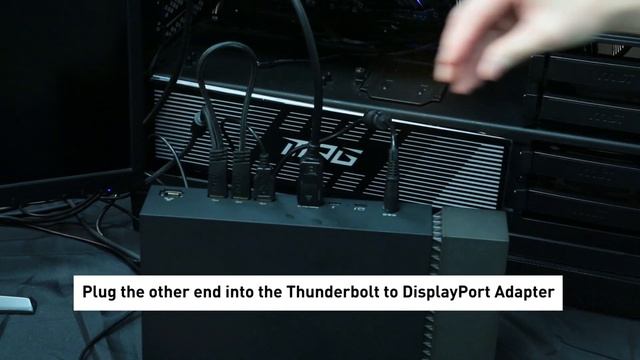 MSI® HOW-TO connect DisplayPort display to motherboard with built-in Thunderbolt port смотреть онлайн
