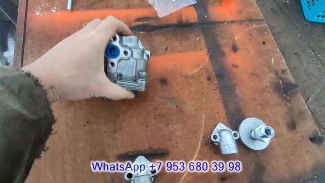 Еще раз про фланцы на насос НШ. смотреть онлайн