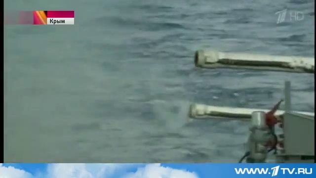 В акватории Черного моря совместное маневрирование отработали корабли `Ямал` и `Ладный` Первый ка смотреть онлайн