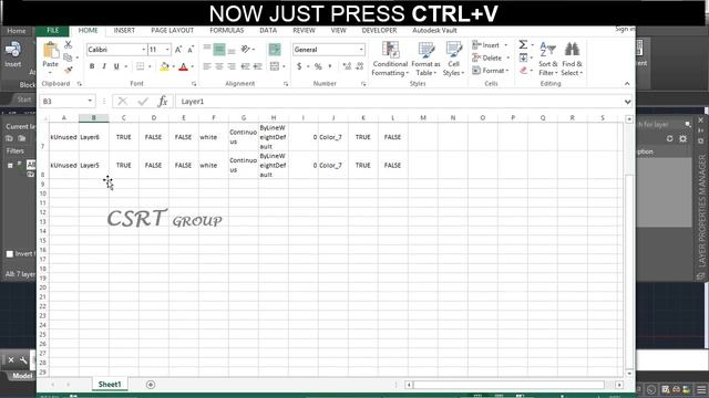 HOW TO CONVERT AutoCAD LAYER LIST TO EXCEL WITH ALL LAYER PROPERTIES смотреть онлайн
