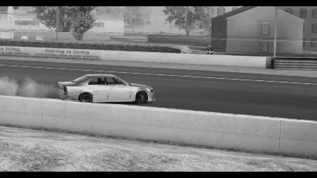 Atmospheric Drift On Toyota Chaser. Custom Drift Car.