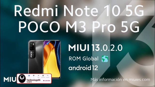 Actualiza Ya llego Miui 13 Poco M3 Pro Redmi Note 10 Poco M2 Redmi Note 9 Global Estable смотреть онлайн