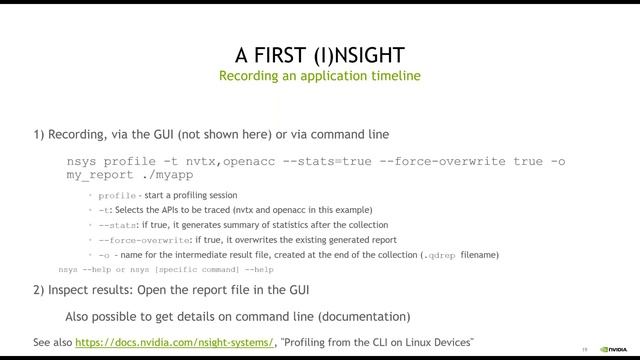 Profiling GPU Applications with Nsight Systems смотреть онлайн
