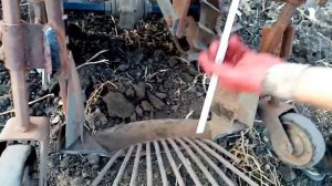 Картофелекопалка улучшенная на мотоблоке